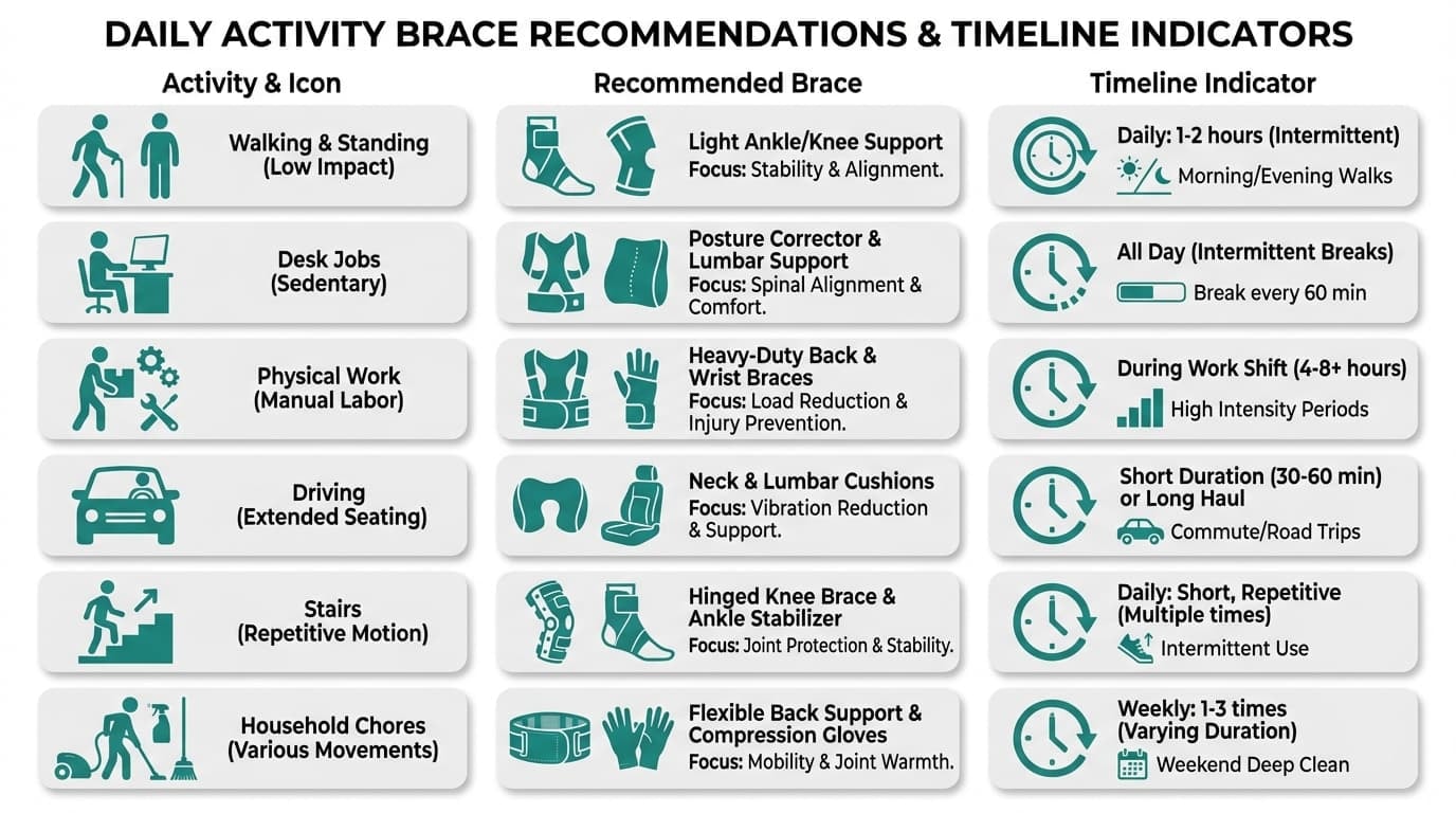 How Daily Life Affects How Long You Wear Your Knee Brace