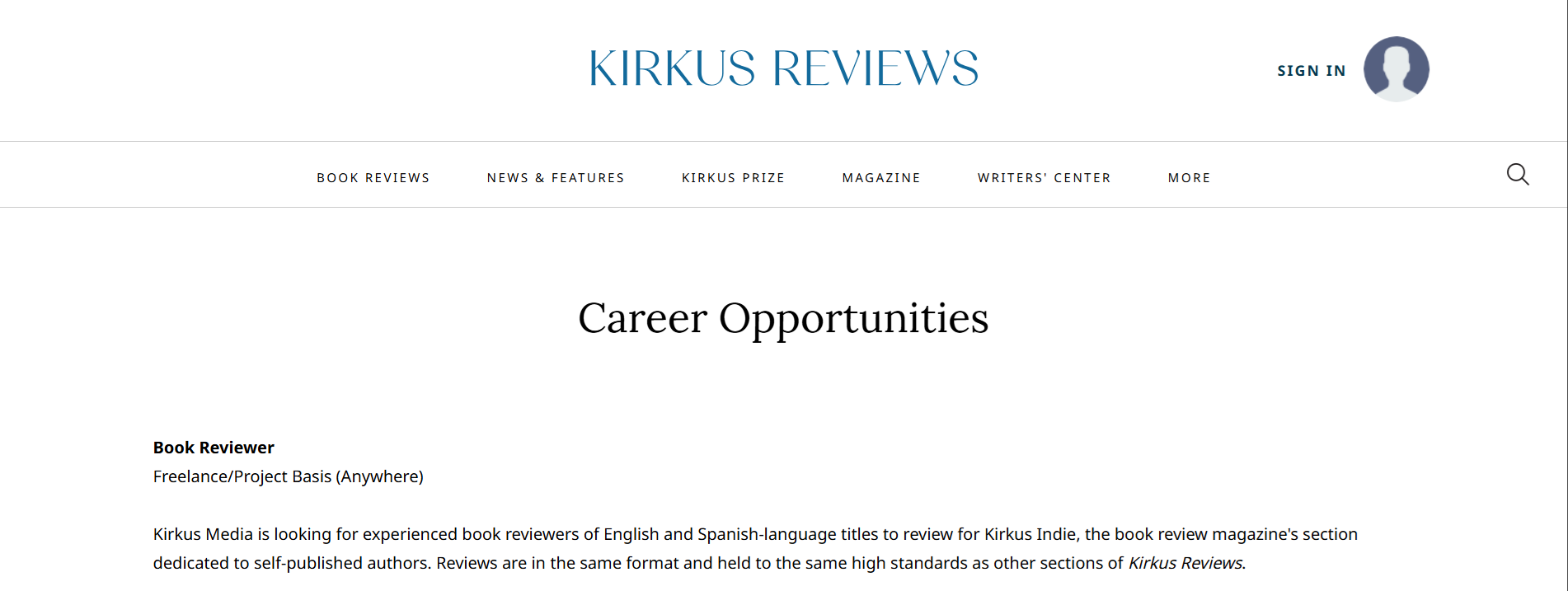 Kirkus Reviews