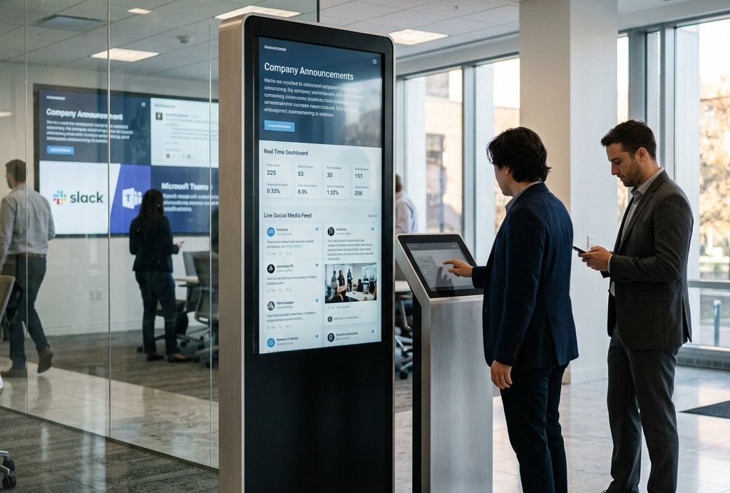corporate digital signage