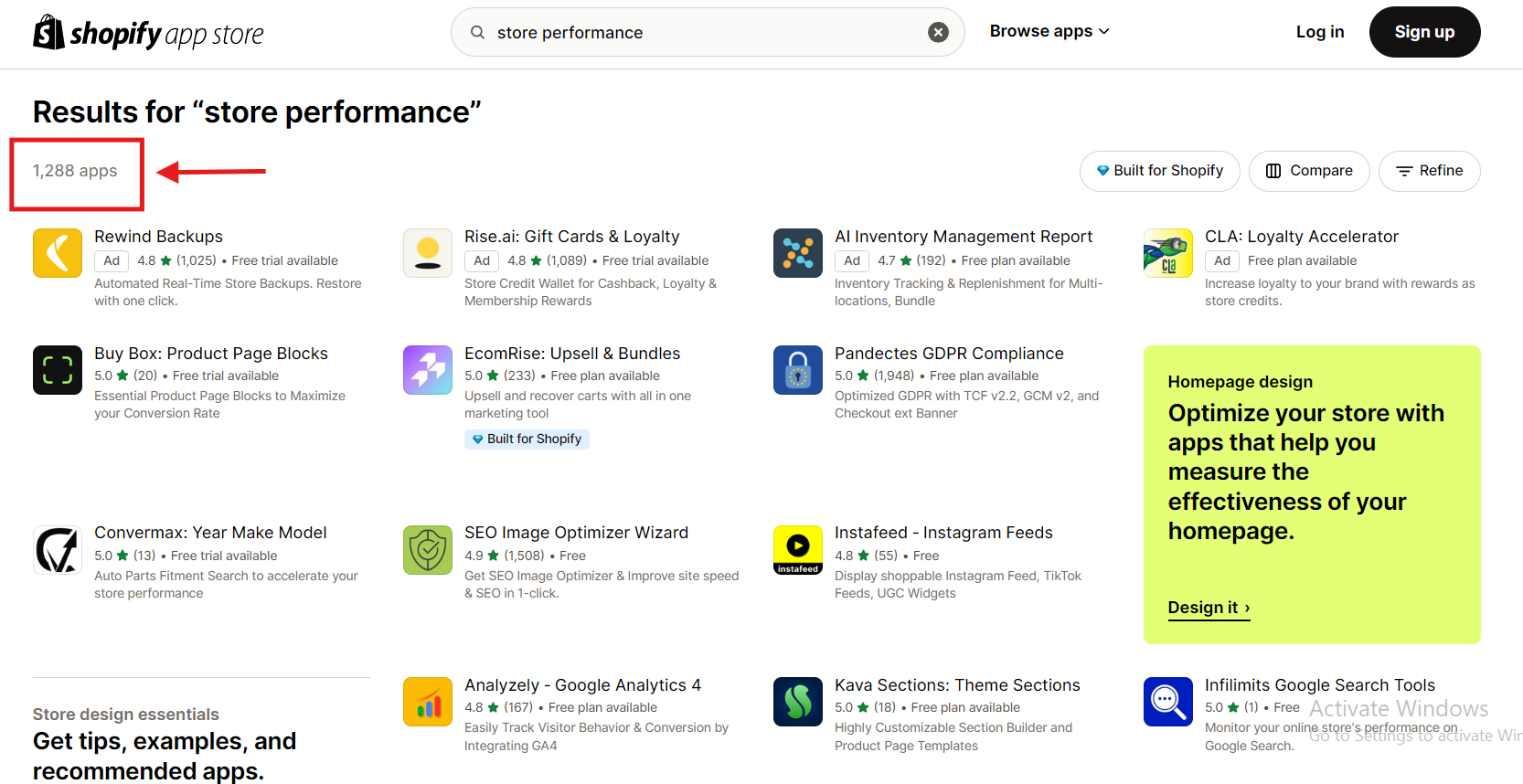 performance apps