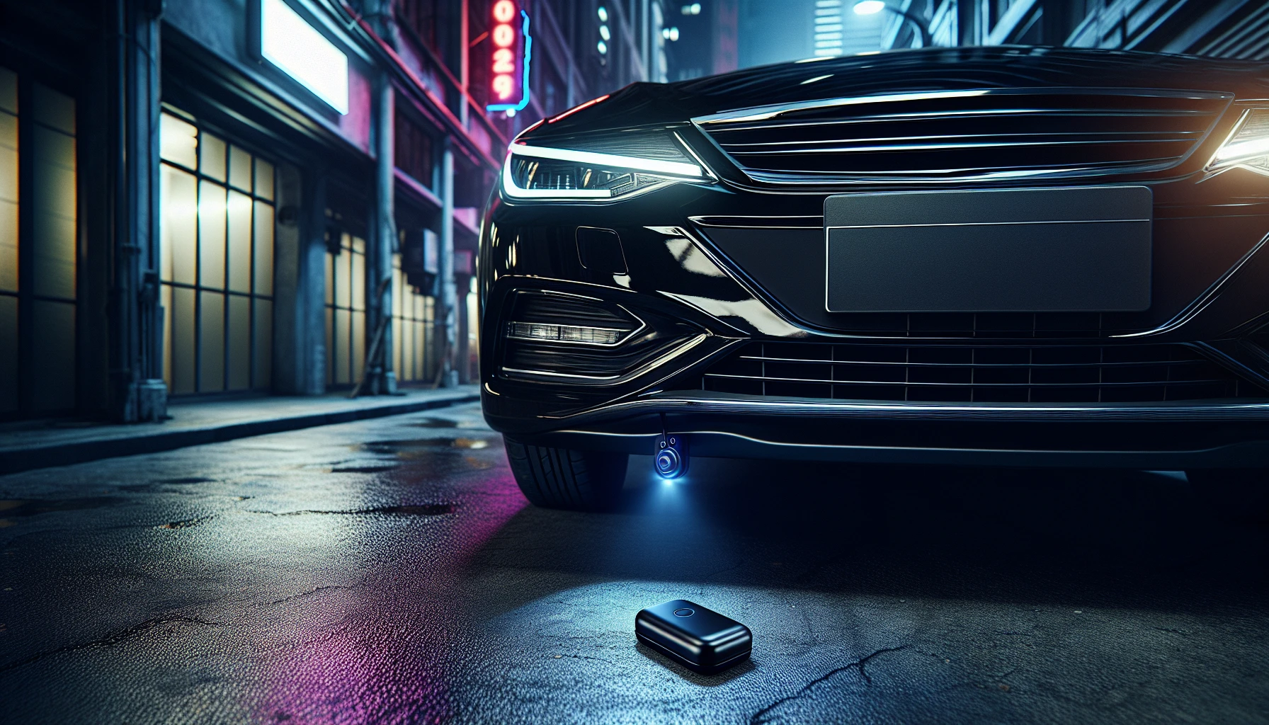 A GPS tracking device, indicating the use of tech tools for evidence gathering