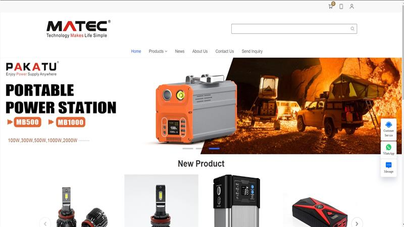 Matec Electronics home page