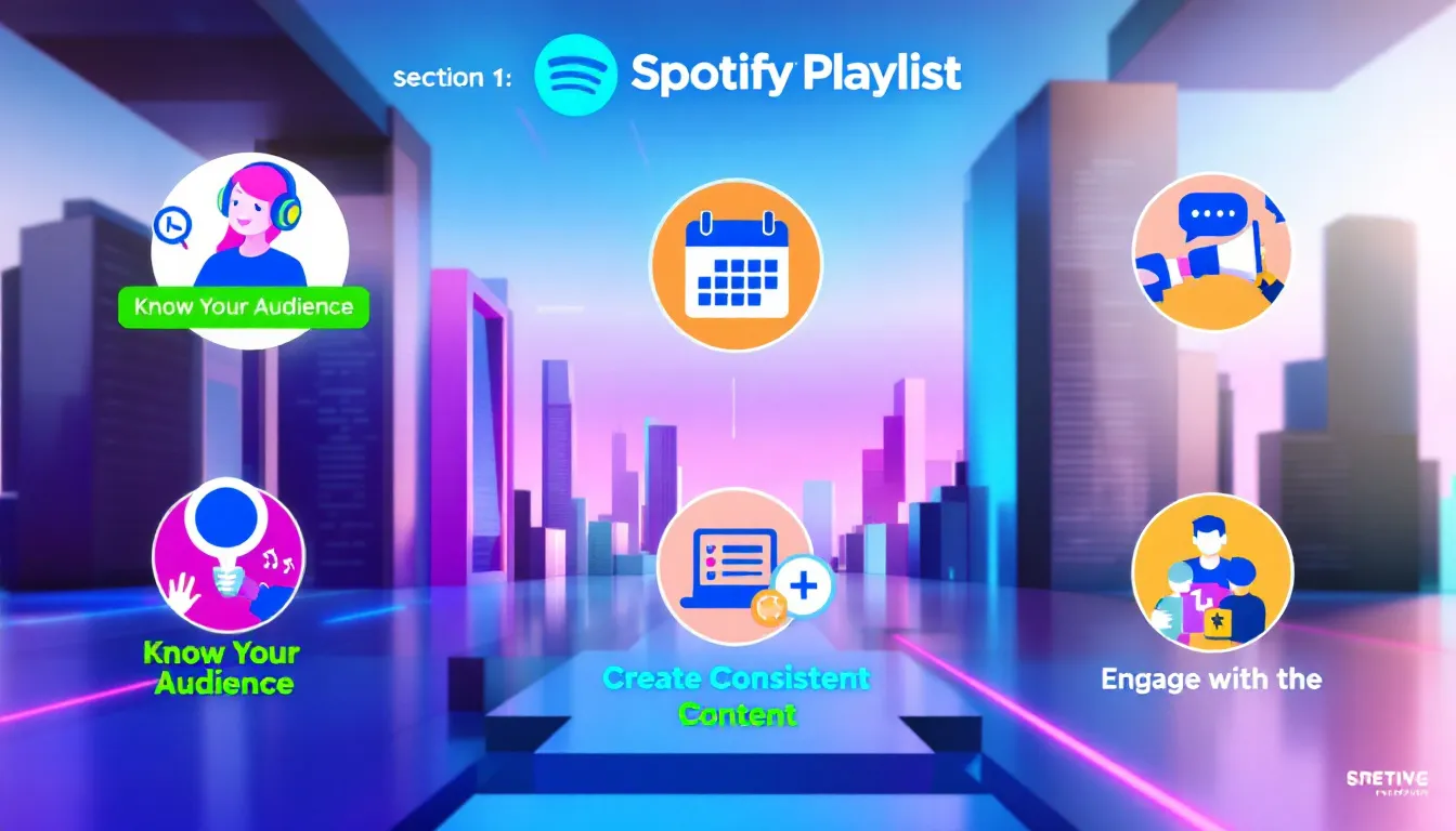 Strategies for getting on a Spotify playlist.