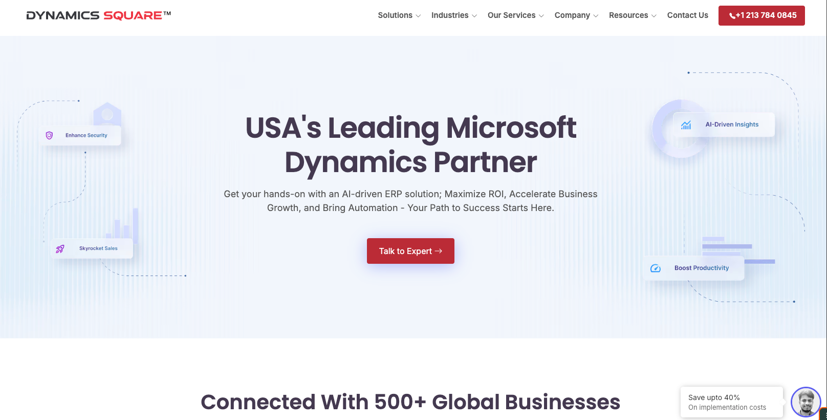 Dynamics Square homepage