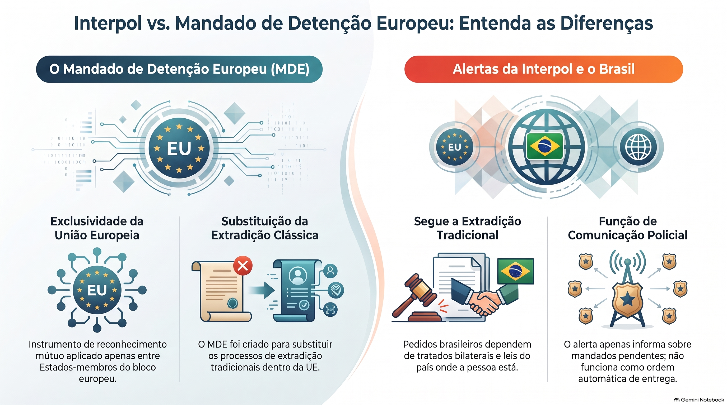 Um alerta da Interpol contra mim significa que o mandado de detenção europeu se aplica ao meu caso?