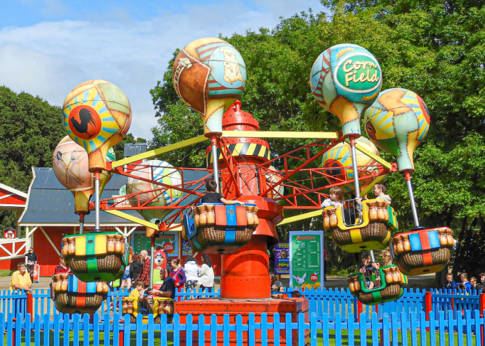 family friendly rides at Pleasurewood Hills Theme Park
