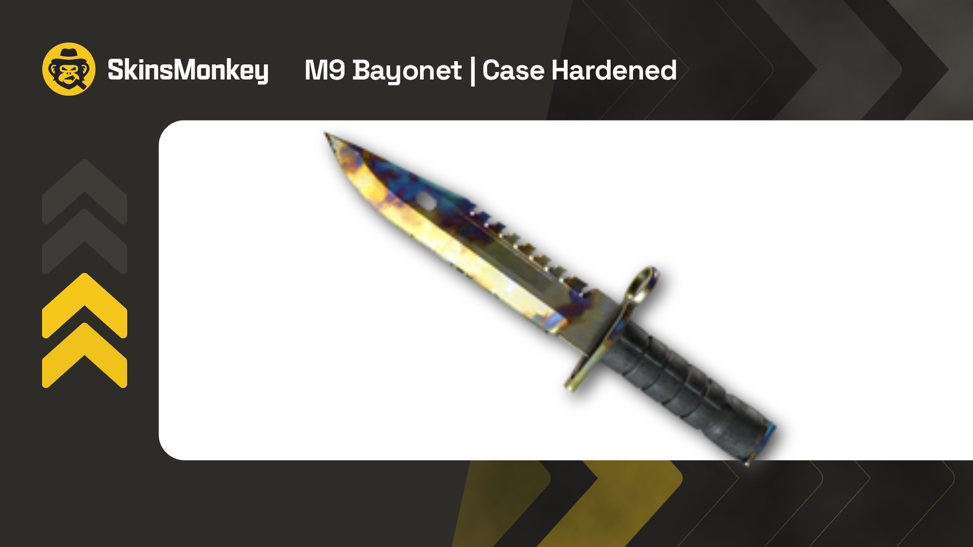 m9 bayonet case hardened