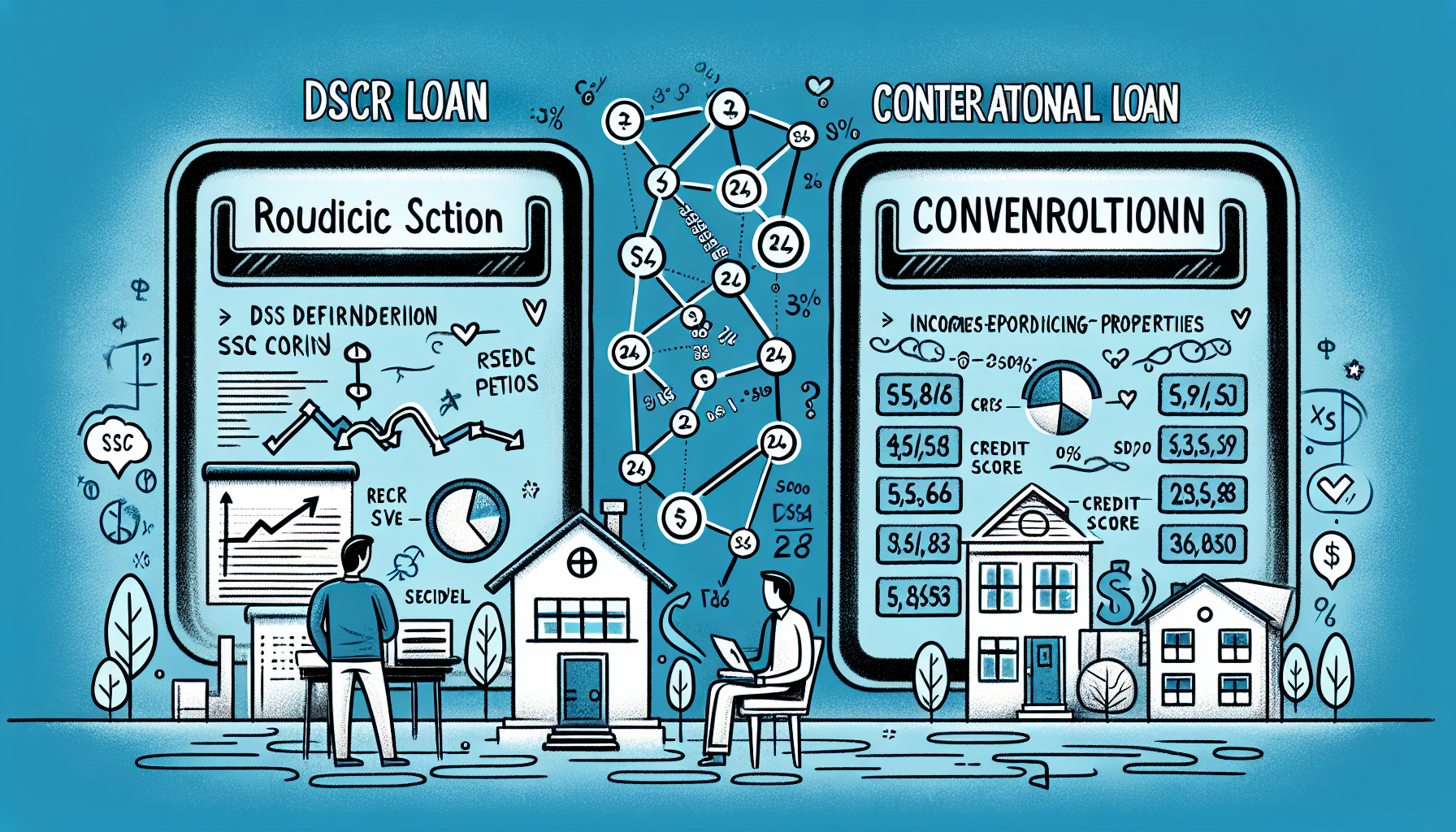 Comparison between DSCR loans and conventional loans