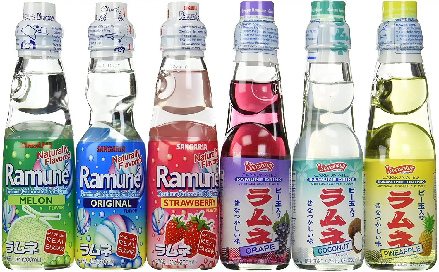 Ramune flavors