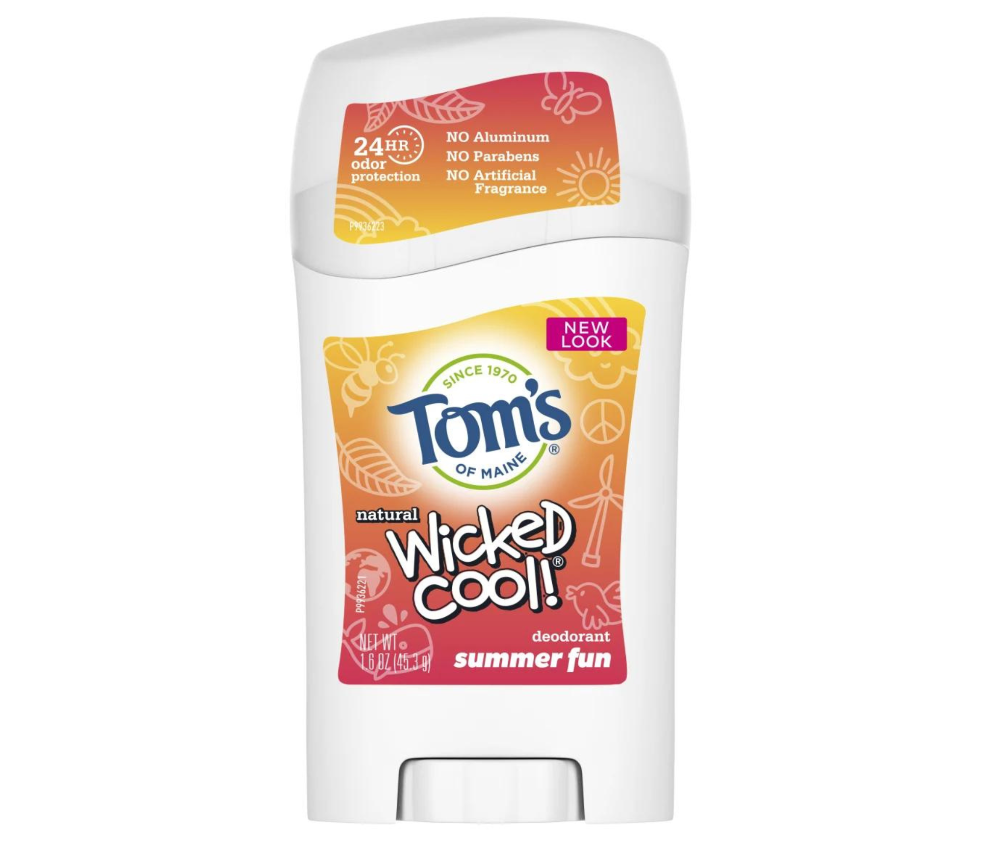 tom's kids deodrant in summer fun scent