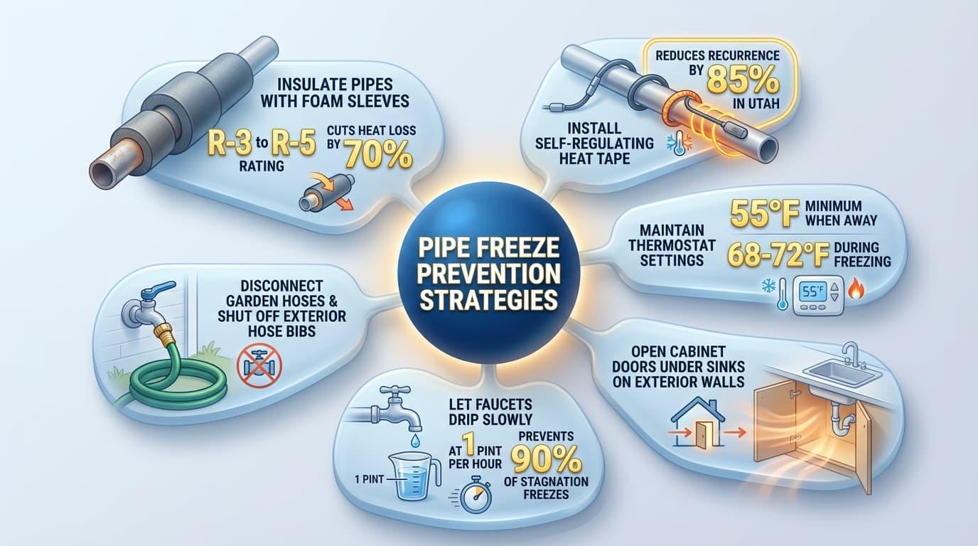 How To Stop It From Happening Again: Frozen Pipe Prevention