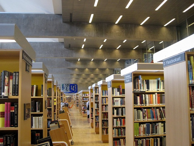 library, books, selections