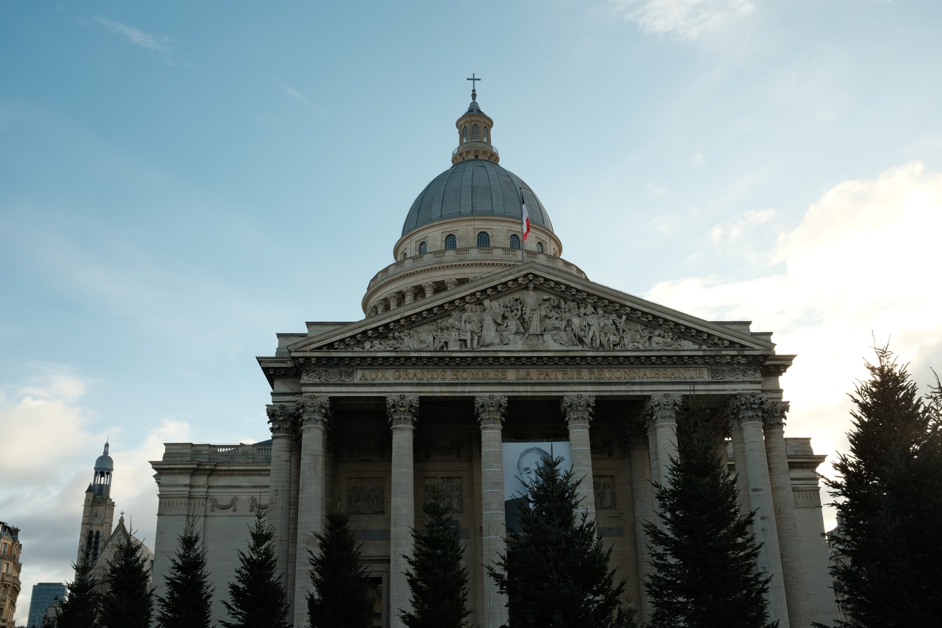 Eingang und Peristyl