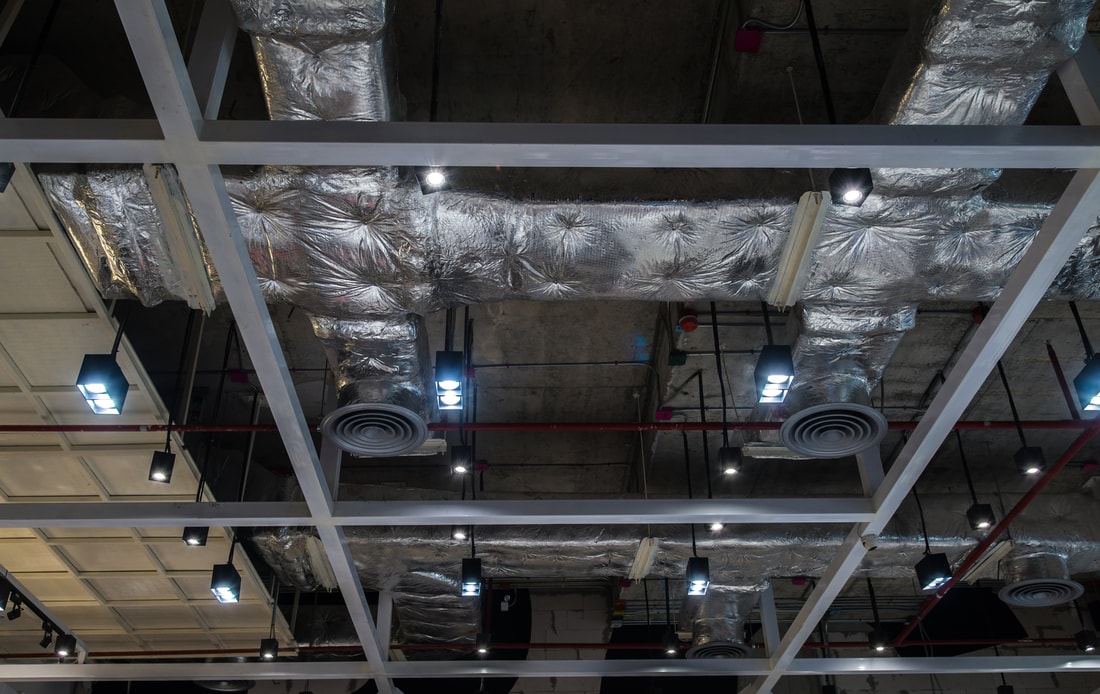 newly installed branch ducts at a tempe business