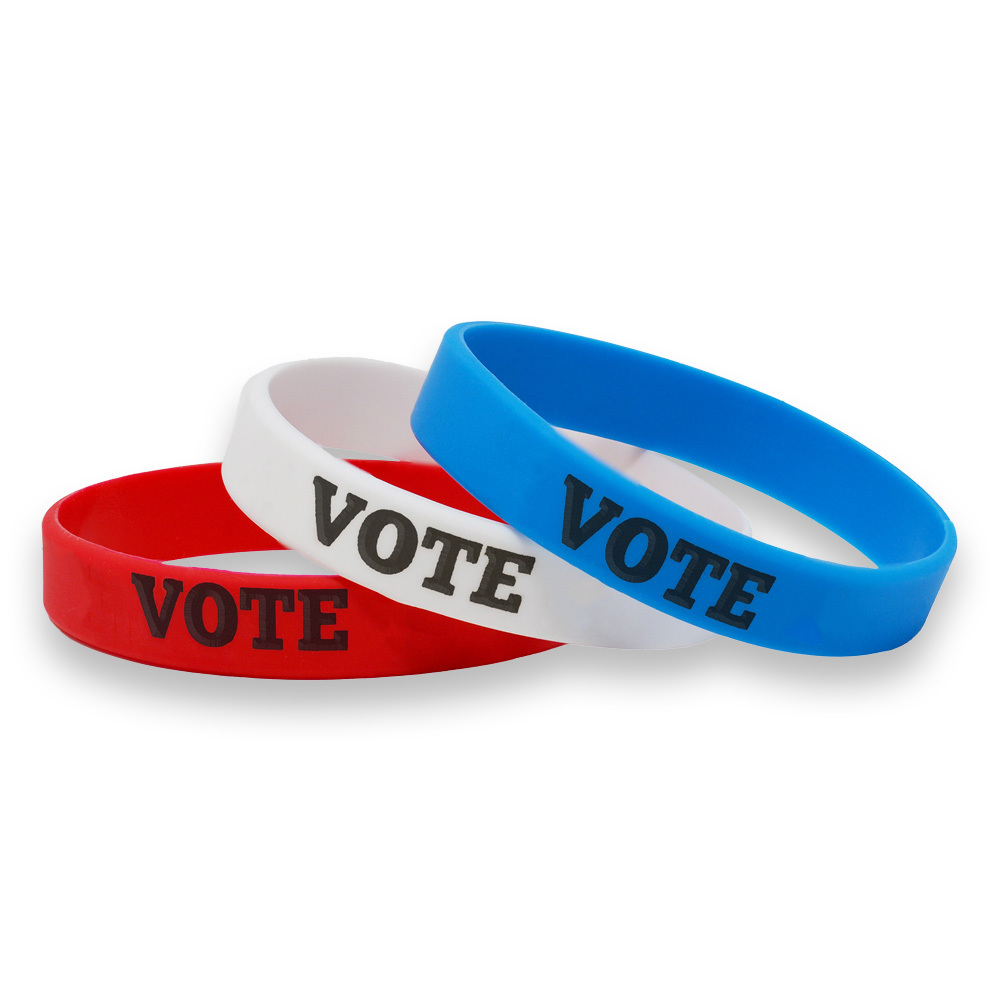 School Election Reminder Wristbands