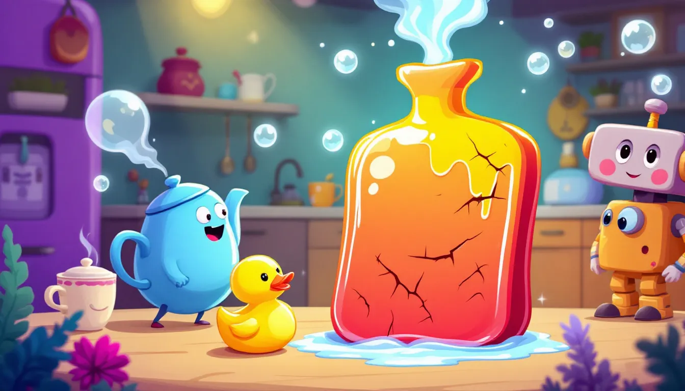 Factors affecting the longevity of hot water bottles.
