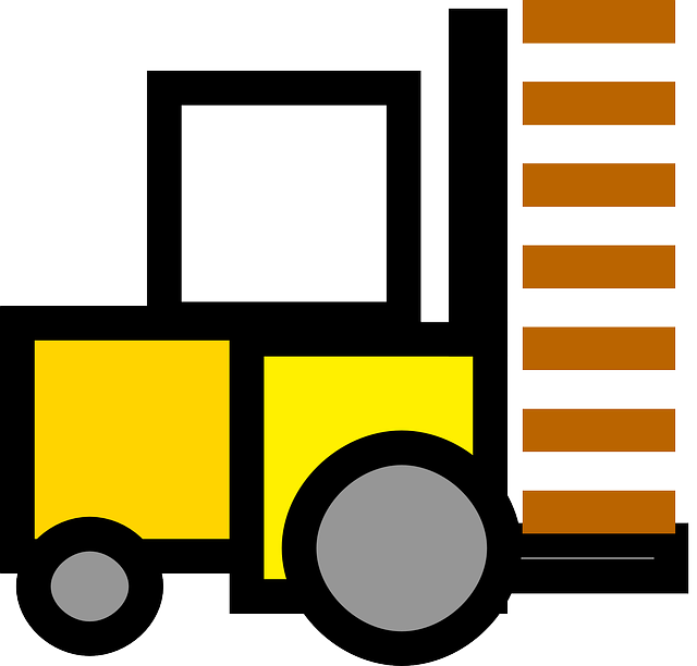 stacker, fork truck, pallet transporter