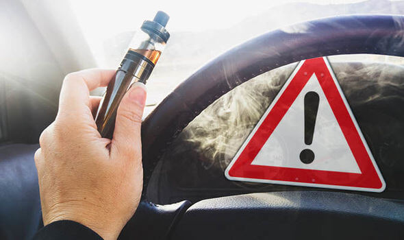 Are you allowed to Vape while driving?