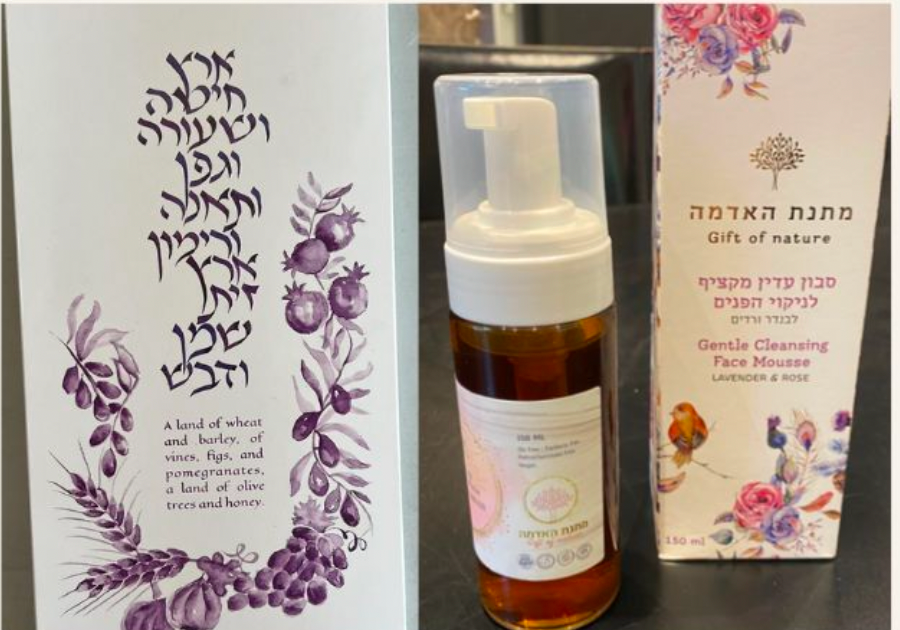Lavender & Rose Gentle Cleansing Face Mouse in Artza quarterly subscription box