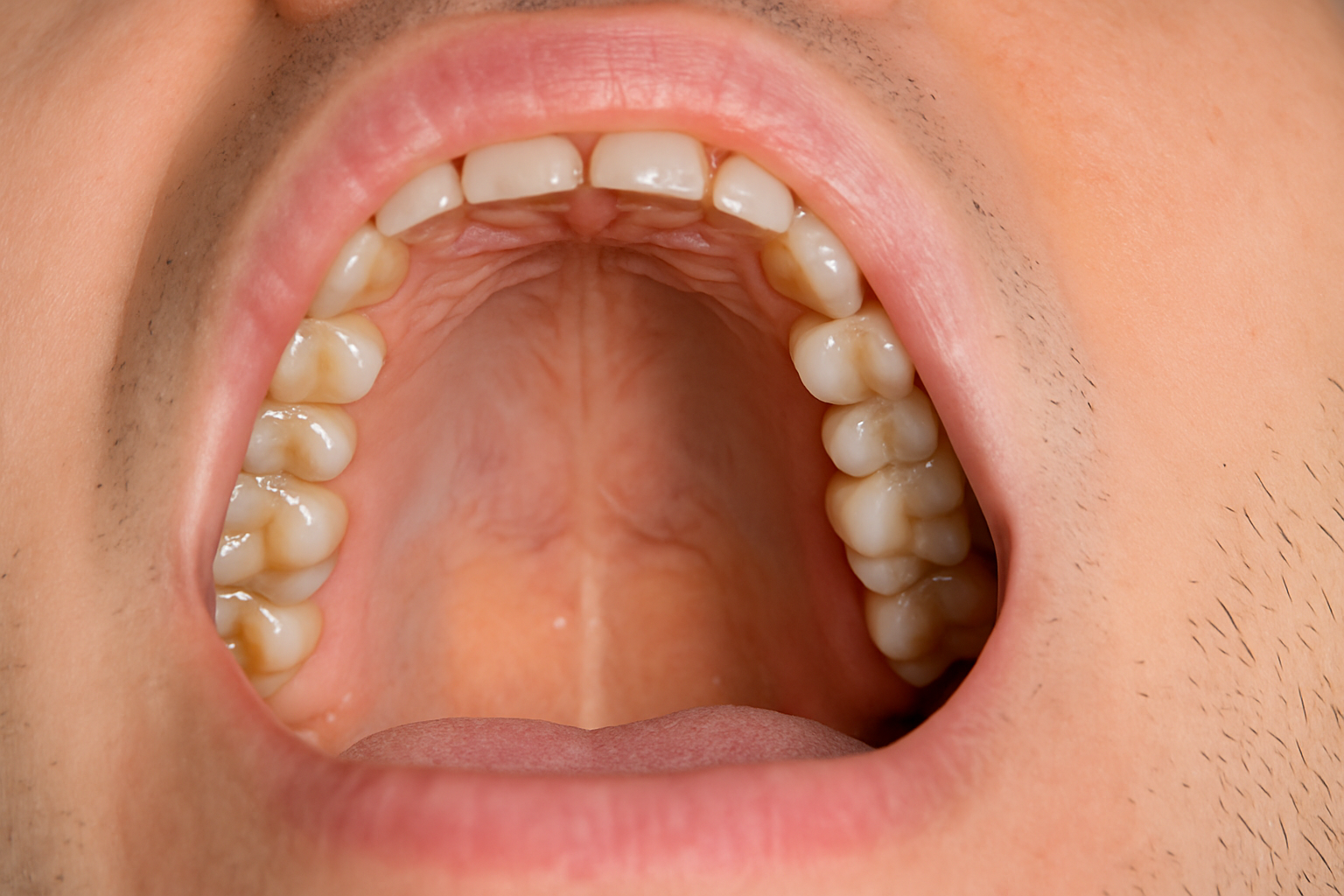 Ganen – taket i munnen