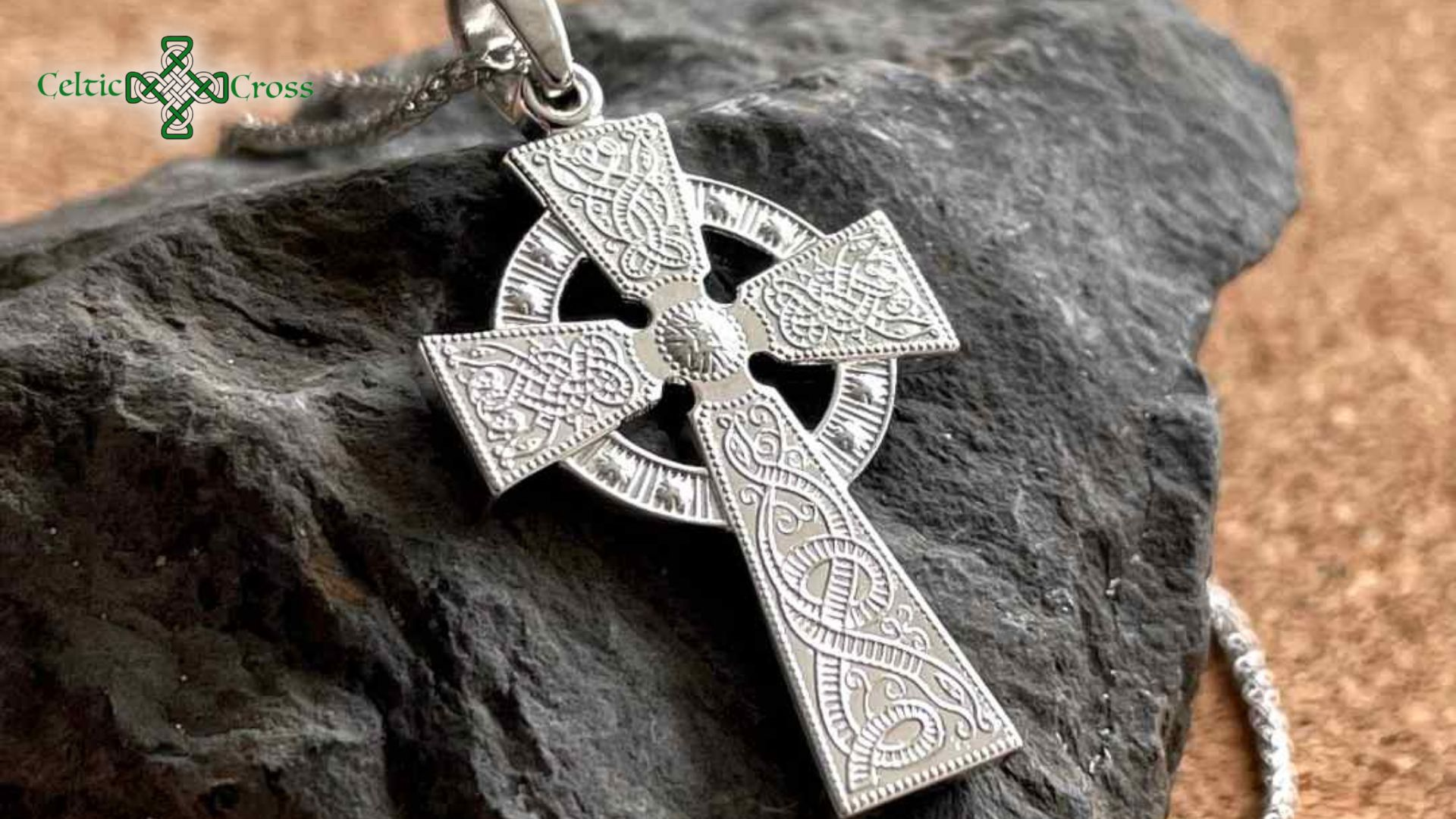 Celtic cross necklace on sale womens