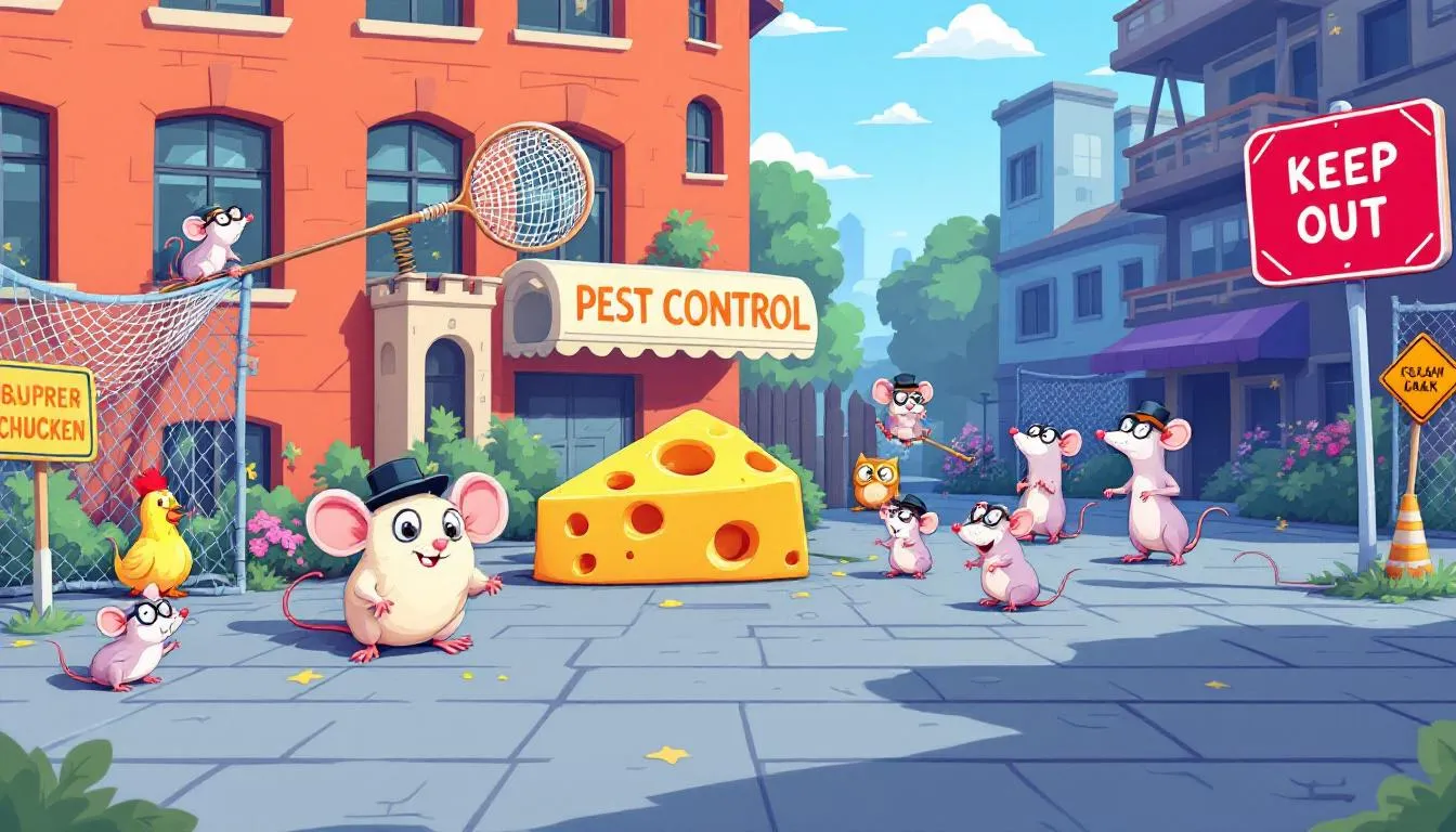An array of pest control solutions including traps and preventive measures for rodent infestations.