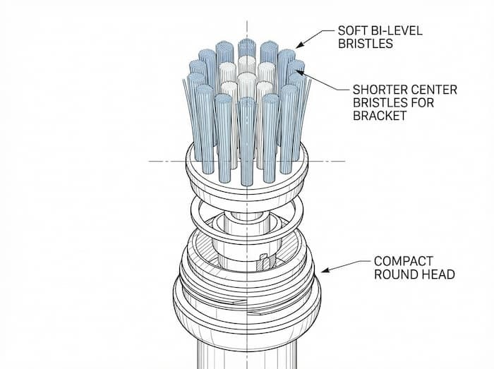 Ideal Brush Head Types for Braces