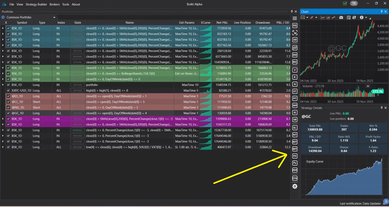 BA Code Generator Buttons