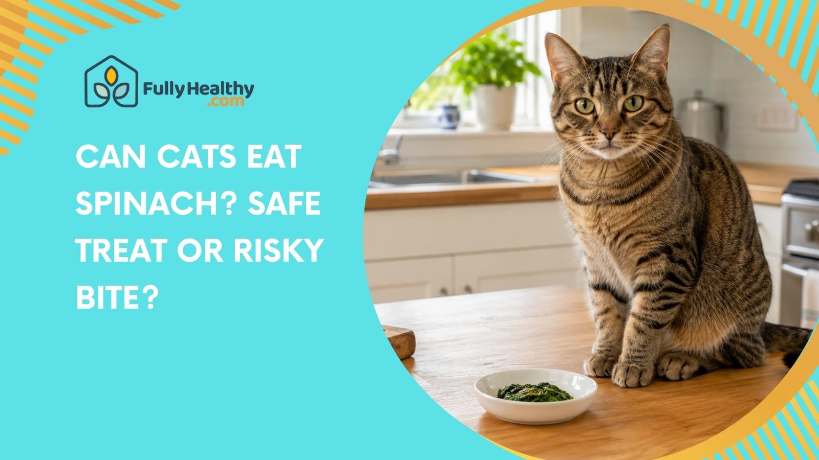 Can Cats Eat Spinach? Safe Treat Or Risky Bite?