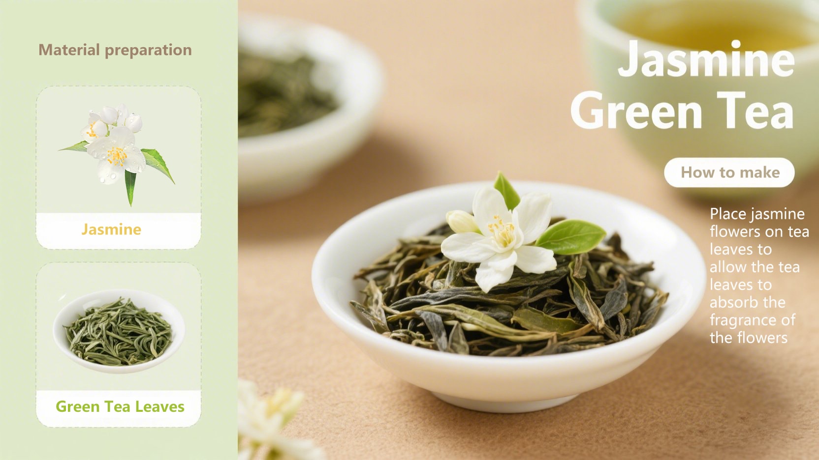 How Is Jasmine Green Tea Made?