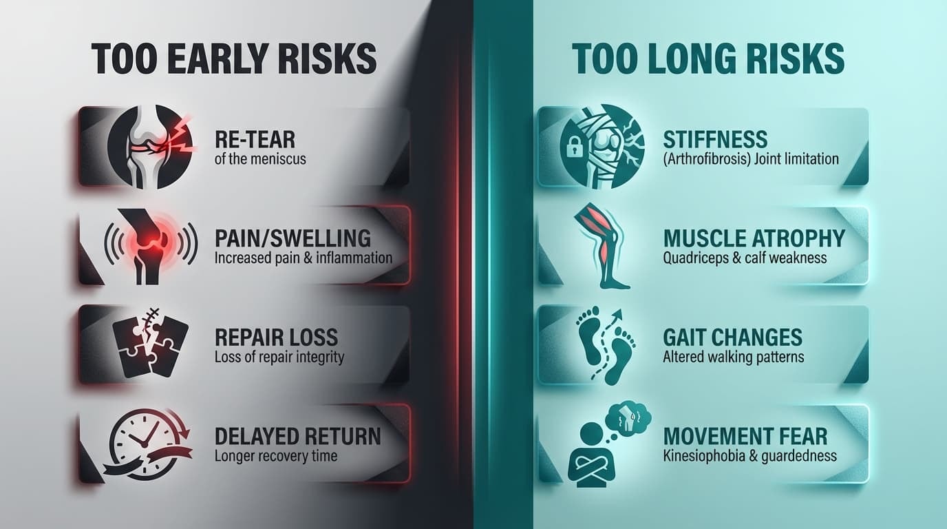 Risks of Wearing a Knee Brace Too Long or Not Long Enough