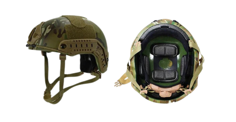 Compass Armor Bulletproof FAST Helmet with Cover