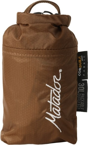 The Matador Transit30 Duffel bag inside a container