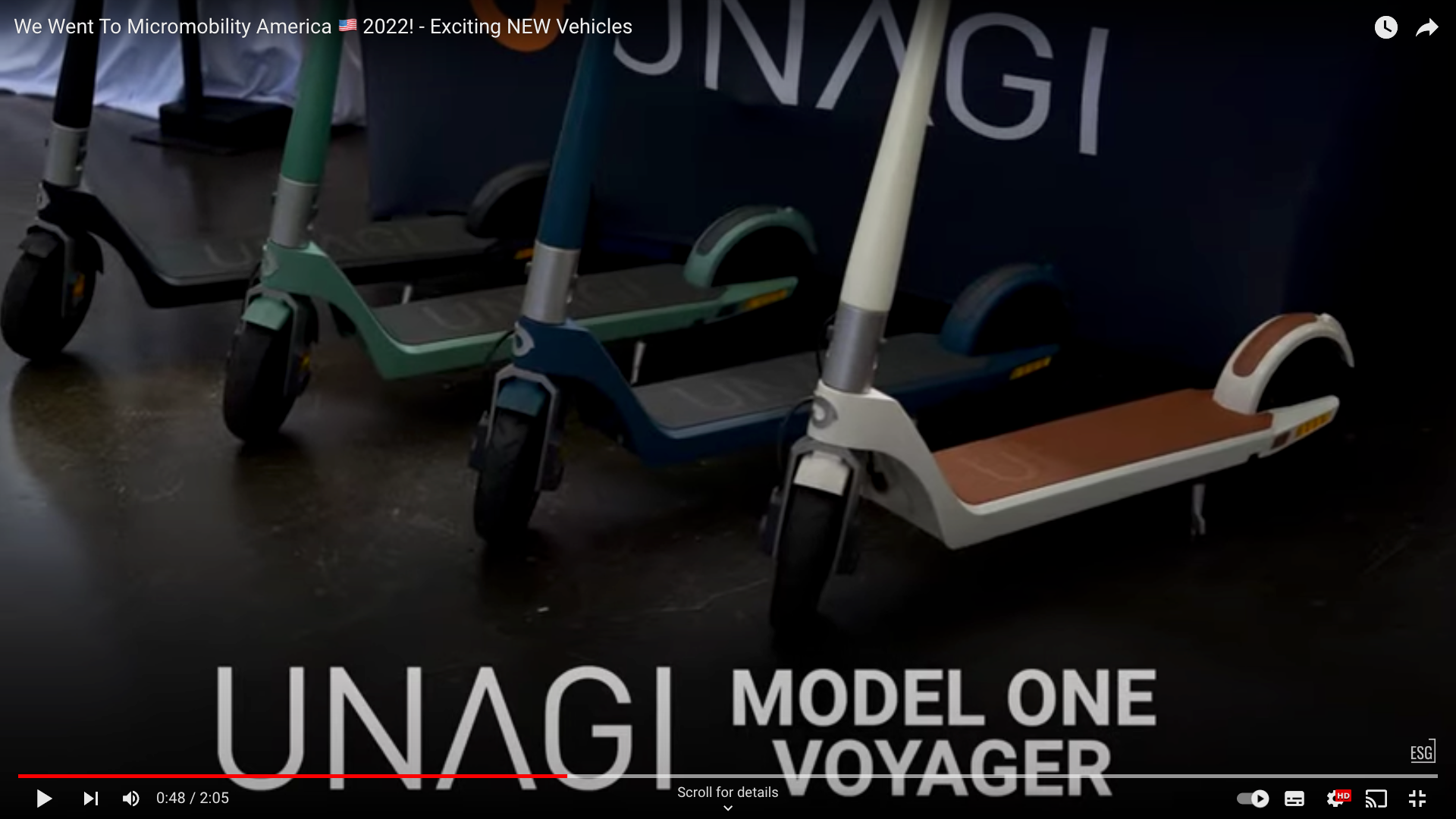 Unagi Model One Voyager