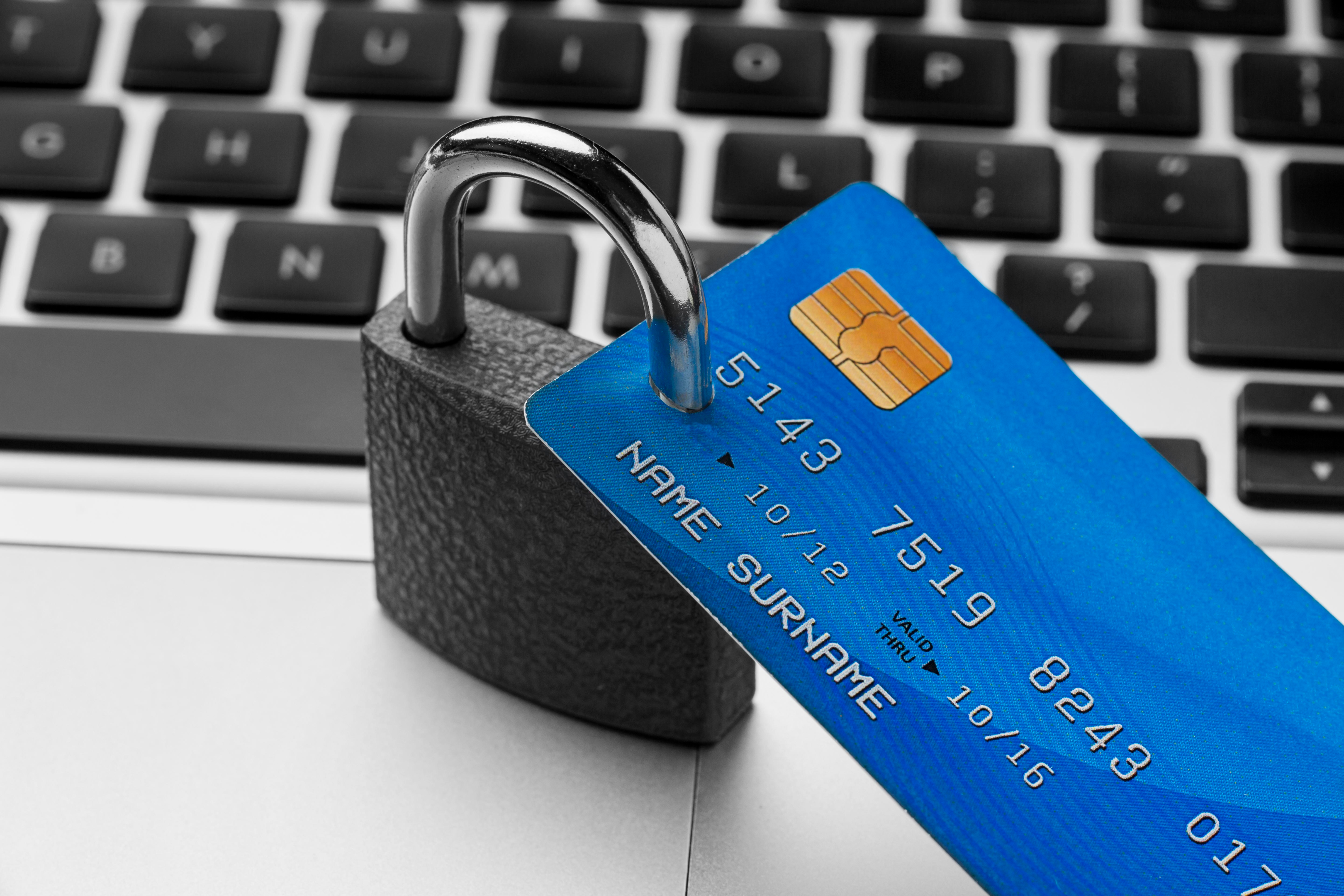 The image symbolizes essential security controls protecting cardholder data