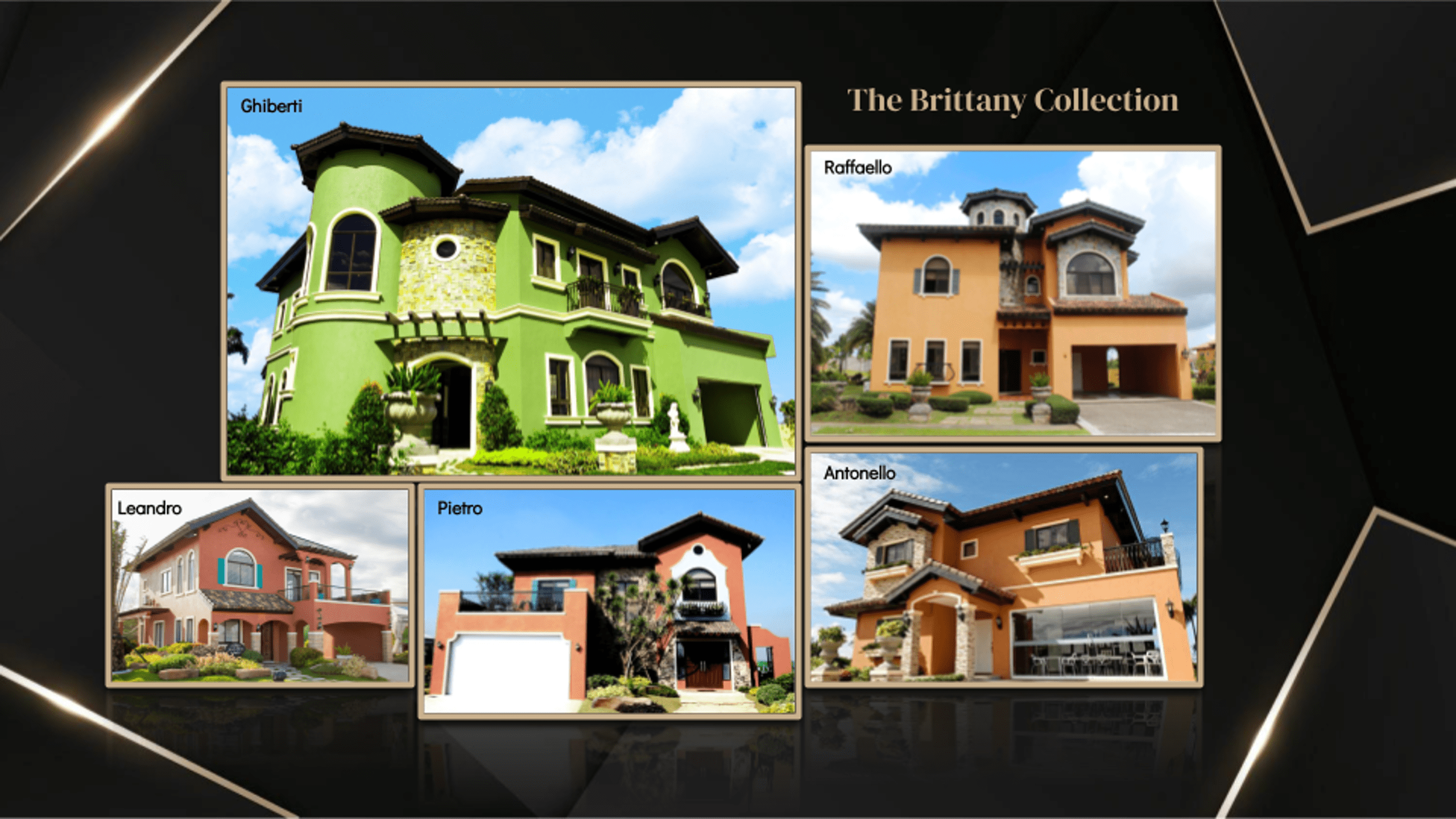 Portofino Heighs Luxury House Models | Photo from Brittany Corporation Website