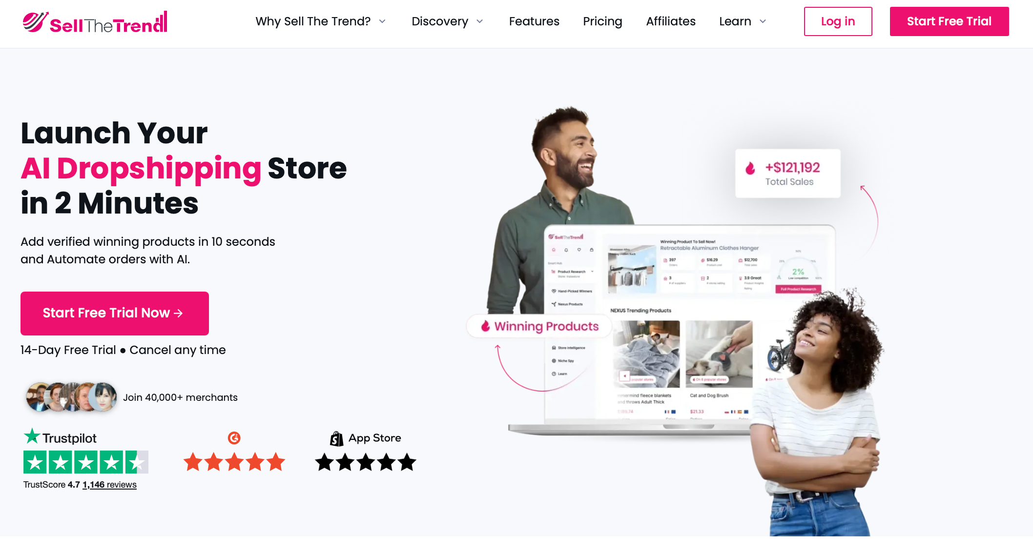 sell the trend vs dropified - sell the trend 