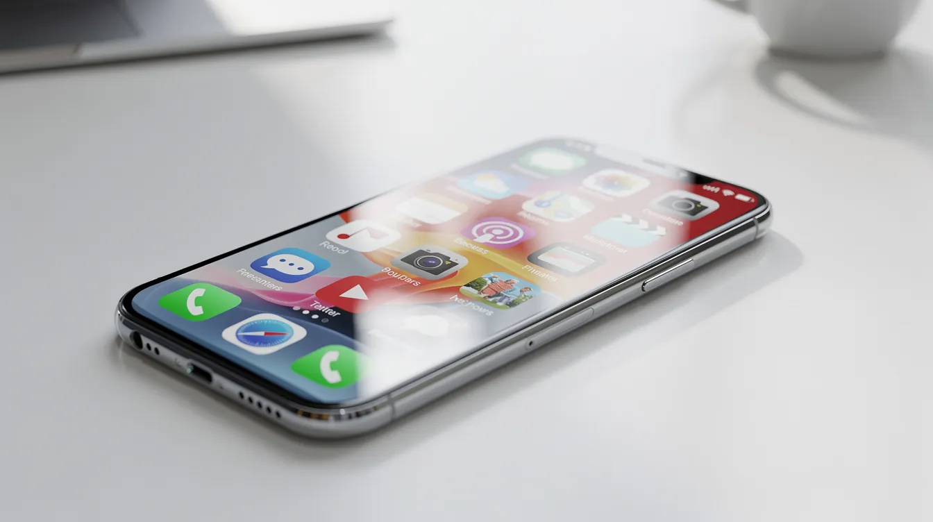 The image shows a smartphone with various social media apps displayed on its screen, symbolizing the interconnectedness of daily life and the potential for sharing experiences, including those related to personal injury claims and car accidents. It serves as a reminder for injury victims to be cautious about posting details that could impact their claims process with insurance companies.