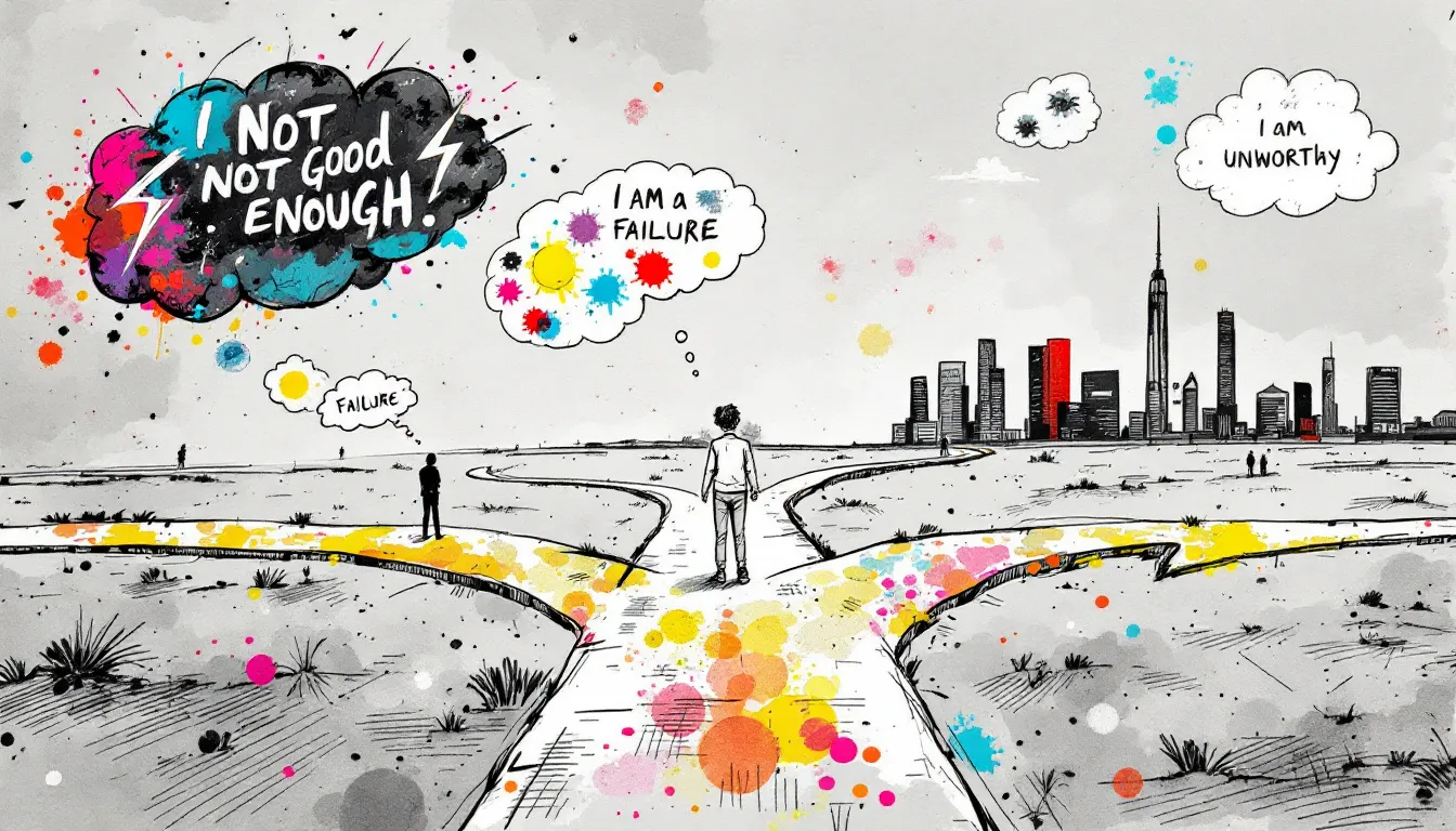 Visual representation of conditions treated with schema therapy, illustrating various mental health challenges.