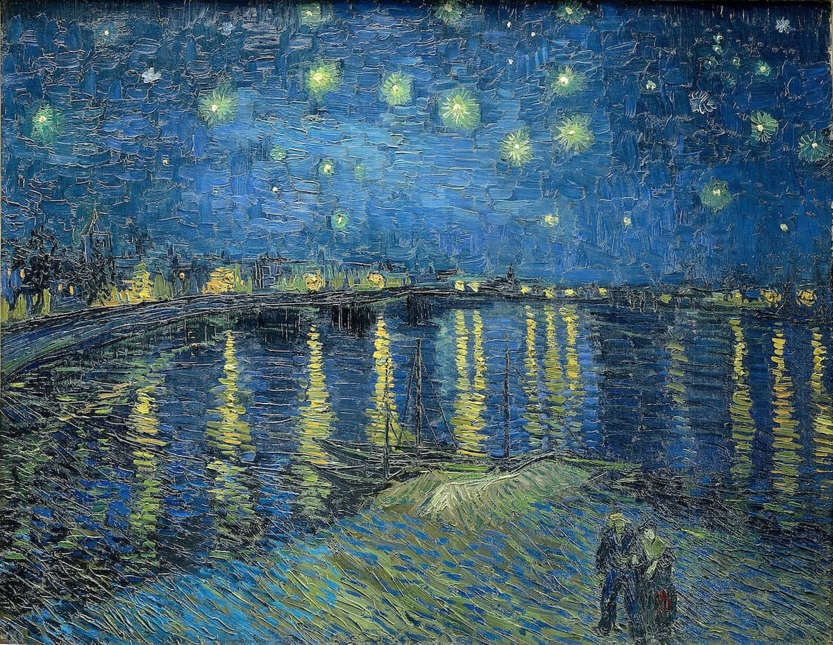 the starry night over the rhone