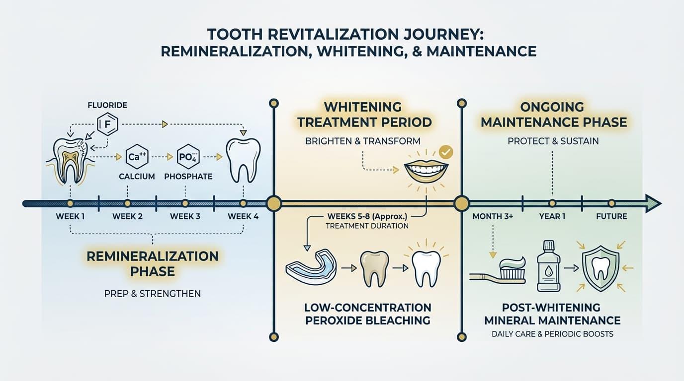 How Should You Combine Remineralization and Whitening Protocols?