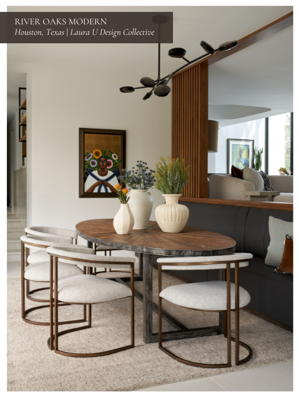 chat with your designer about adding a space-saving custom banquette to your breakfast nook or dining room; this space allows light to filter through