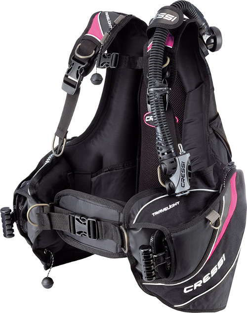 The cressi Travelight 2.0 comes both in a Ladies' and Men version. 