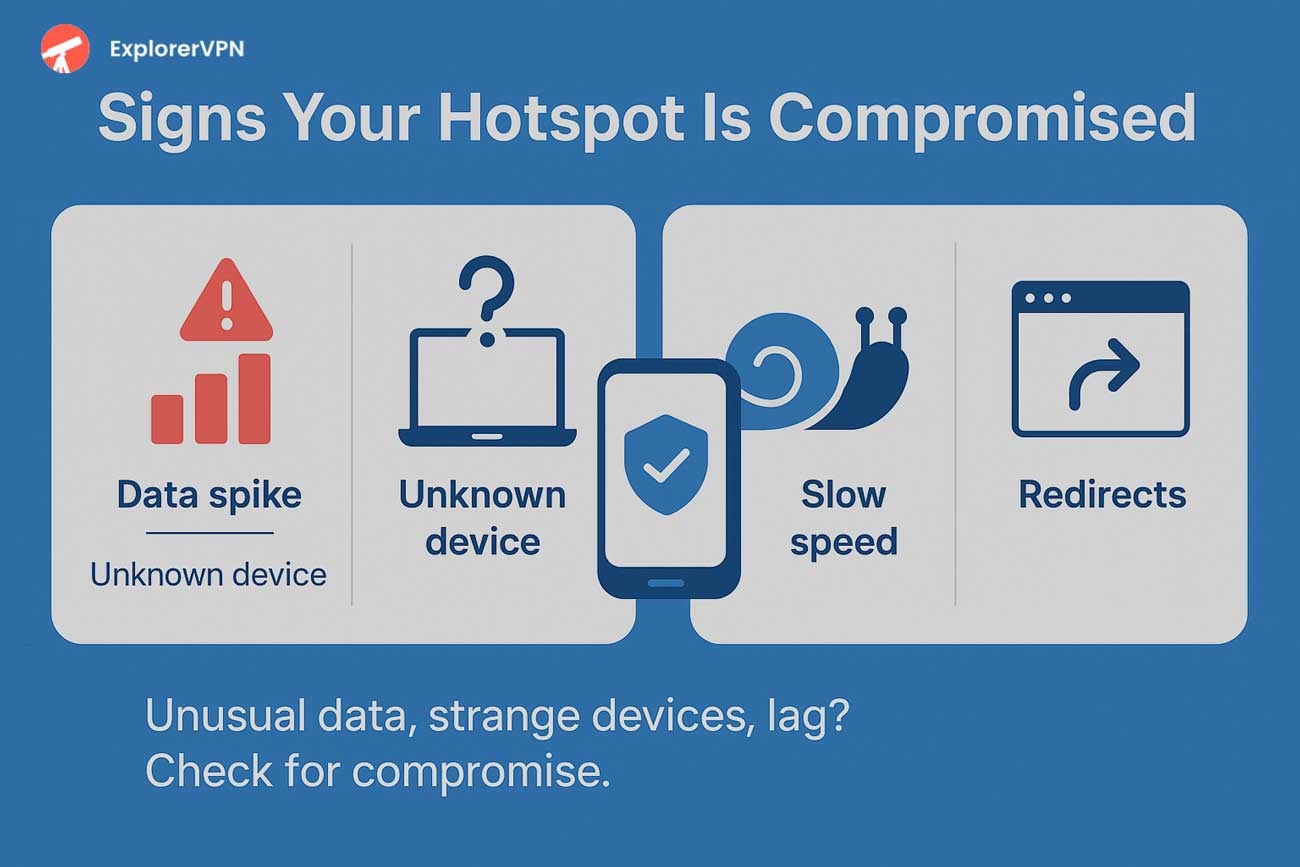 signs your hotspot is compromised
