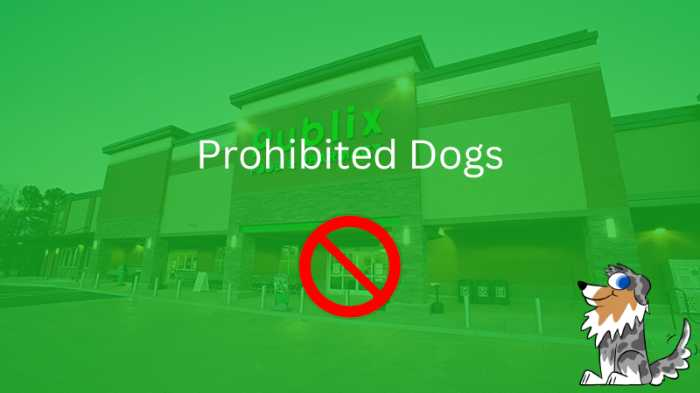 Image Text: "Prohibited Dogs"