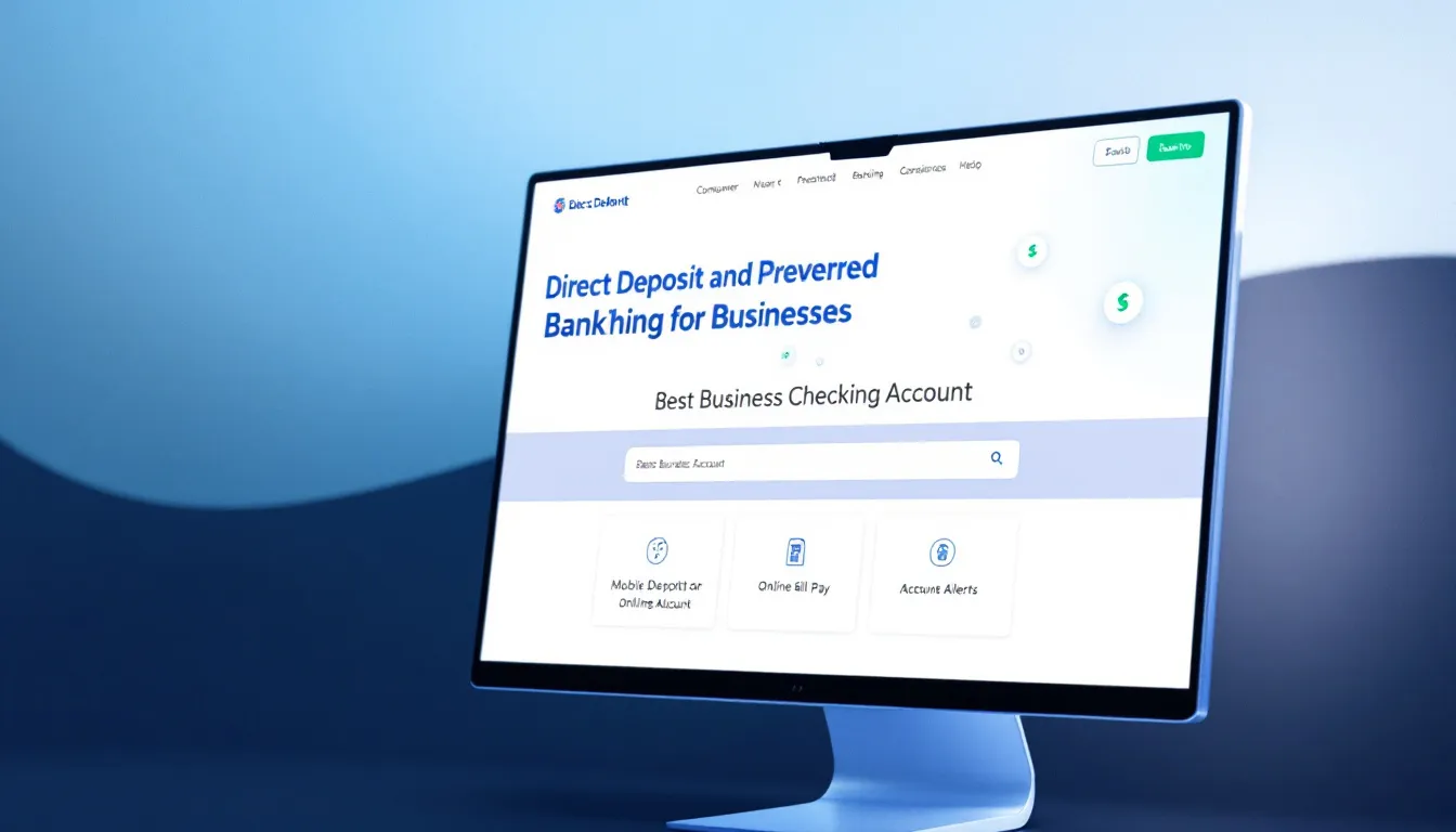 best business checking account, consumer and preferred banking, direct deposit bonus period, federal deposit insurance corp, direct deposit promotion begins, direct deposit funds depends,, 