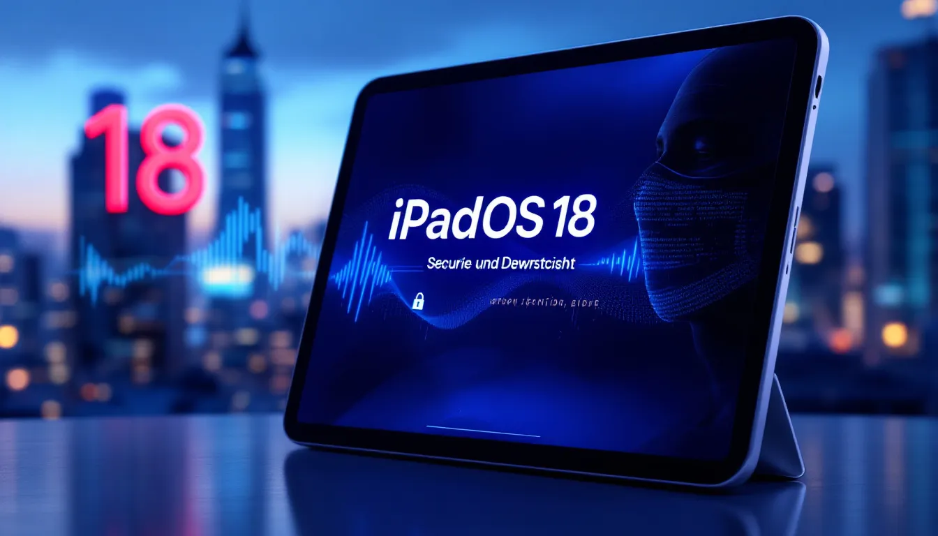 Sicherheit und Datenschutz in iPadOS 18.