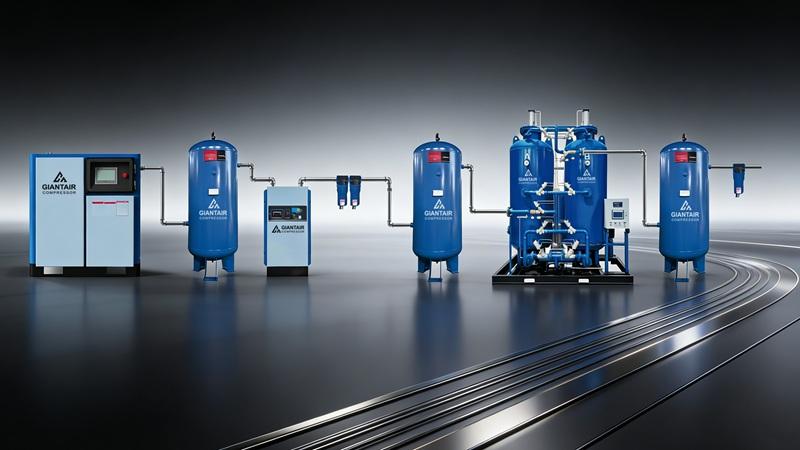 Industrial Air Dryer Installation and System Integration