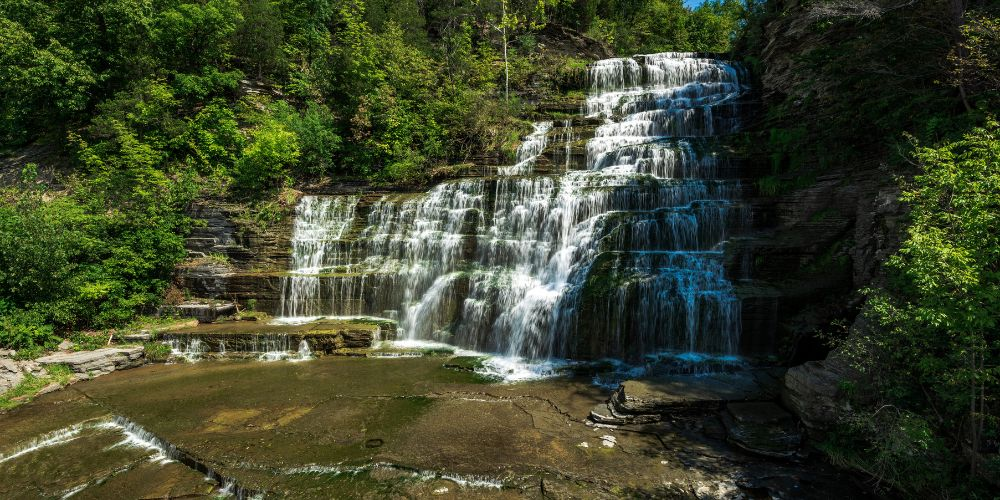 Check out the Waterfalls in Seneca Lake