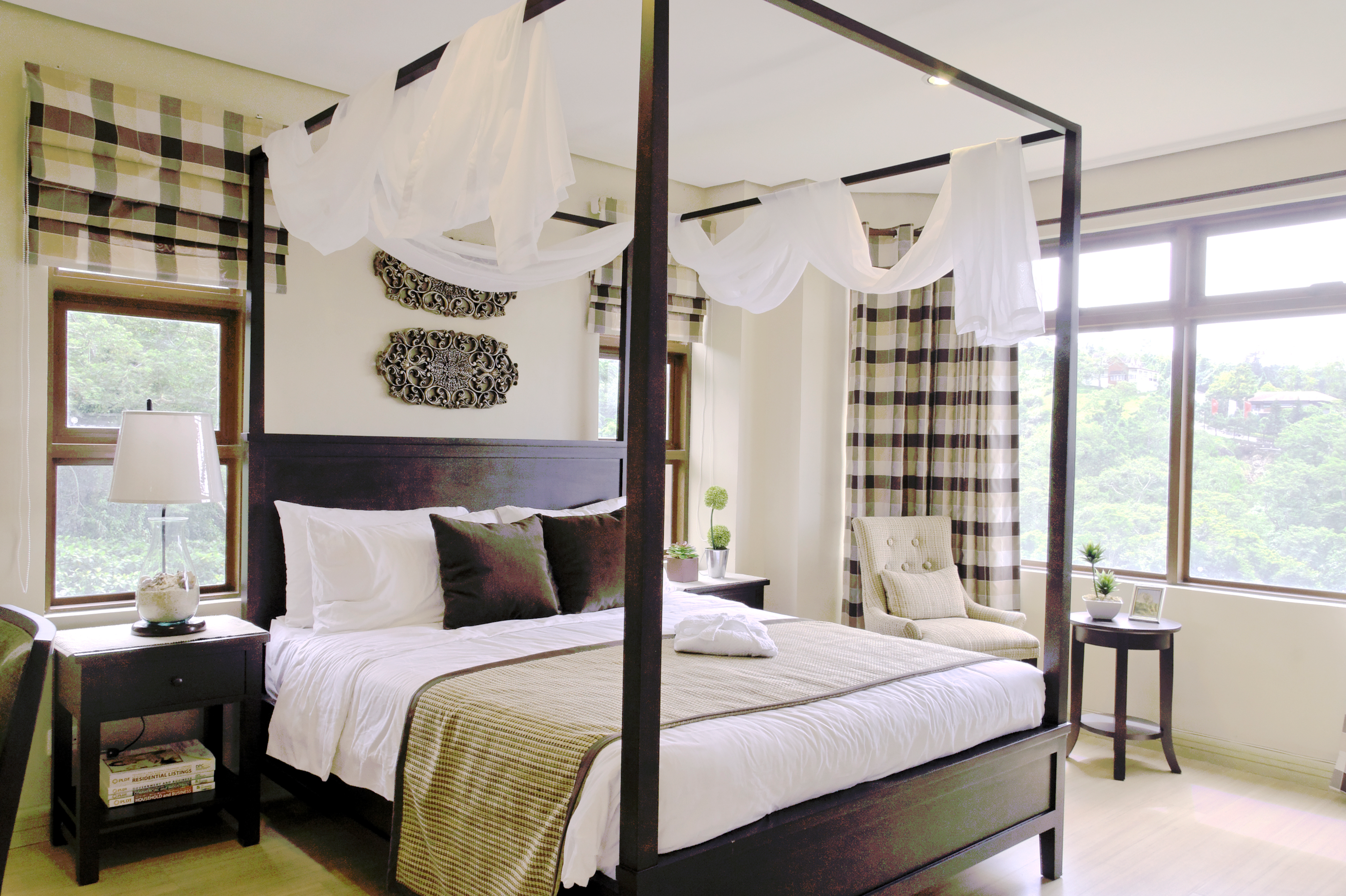 Luxury bedroom design of Grand Quartier | one bedroom unit rfo condo in tagaytay